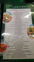 Thai Bamboo menu