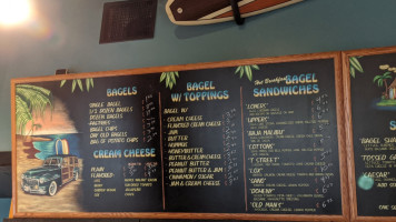 Bagel Shack menu