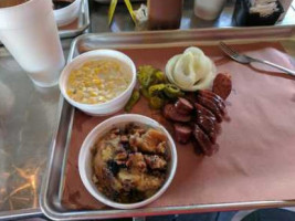 The Caboose Bbq food