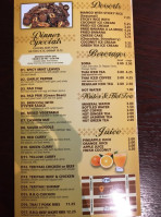 Thai T menu