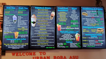 Urban Boba Tea House food