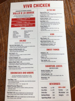 Viva Chicken Gastonia menu