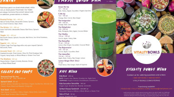 Vitality Bowls food