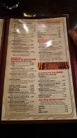 Wes' Rib House menu