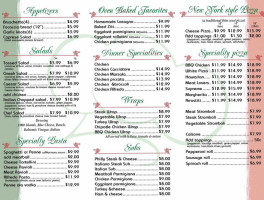 19 Italian Bistro menu