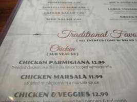 Joe's Pasta N Pizza menu