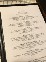 Union Station Brewery menu