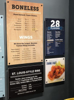 Wings Over Columbus menu