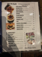 Harajuku Japanese menu