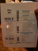 Bk9 menu