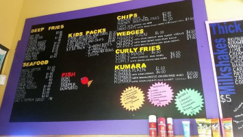 Sharkeys menu