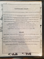 Almaz Cafe menu