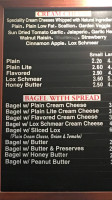 Bagel Street Cafe food