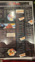 Awesome Sushi menu