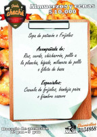 Donde Cheche menu