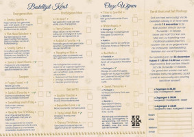 Boshuys Klein Utrecht menu