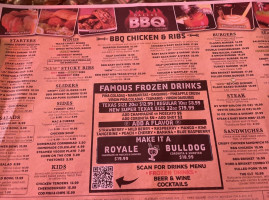 Dallas Bbq Fordham Road menu