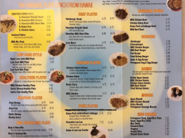 L&l Hawaiian Barbecue menu