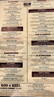 Mackenzie River Pizza, Grill Pub menu