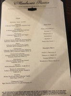 Manducatis Rustica menu