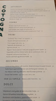 Cotogna menu