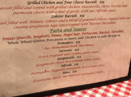 Mamma Susanna's Italiano menu