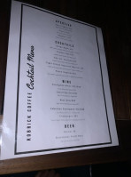 Kobrick Coffee Co menu