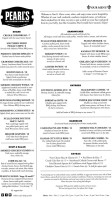 Pearl's Southern Comfort menu