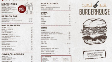 Burgerhouse Larvik menu