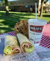 Milio's Sandwiches food