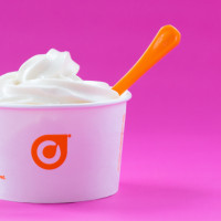 Orange Leaf Frozen Yogurt food