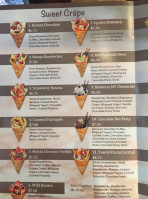 T-swirl Crepe menu