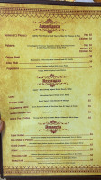 Ashiana North Indian Cuisine menu