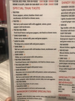 Bangkok Cuisine (15 Mile Rd) menu