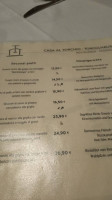 Torgglhaus menu