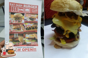 Eat Sleep Burger food