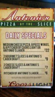 Antonio's menu