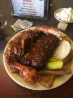 Wolf's Bar-B-Q. food