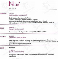 Vinalia Beninenoteca menu