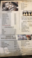 Chloe's Bistro menu