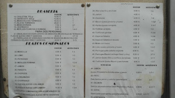 Cafe Setabia menu