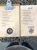 Terrapin Taproom menu