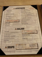 The Iron Oven menu