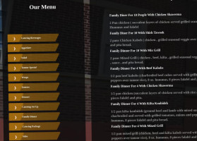 Tanoor Mediterranean And Mexican Grill menu