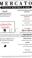 Mercato Italian Kitchen And menu