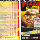 Pizzeria Fantazja Daleszyce Menu