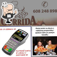 Pizzeria Corrida food