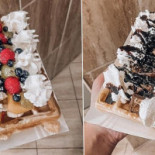 Kawiarenka Wambierzyce Lody, Gofry, Bubble Waffle Dania