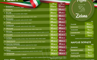 Pizzeria Zielona Maciej Flejtuch menu