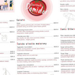 Beztroski Pomidor Włoski Menu
